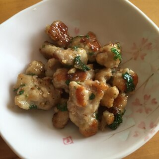 豚肉と青じその甘辛炒め